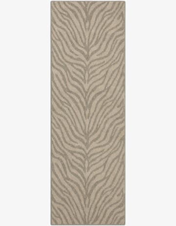 Ivory Contour Runner Rug