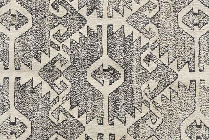 2' 6 x 8' 2 Hand Woven Darya Wool Runner Rug