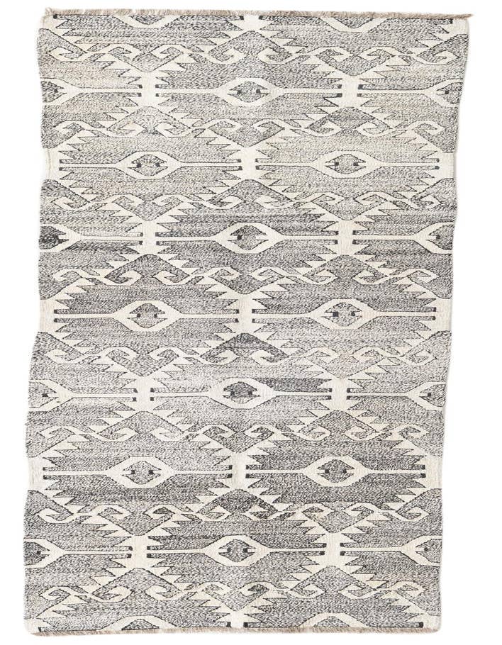 Detail image of 2' 6 x 8' 2 Hand Woven Darya Wool Runner Rug