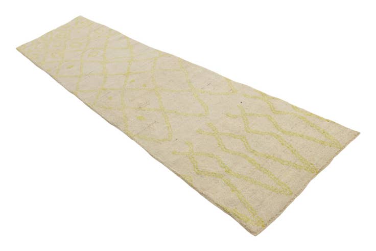 Detail image of 2' 4 x 9' 10 Hand Knotted Darya Wool Runner Rug