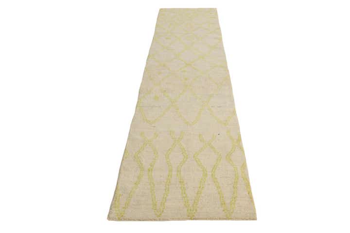2' 4 x 9' 10 Hand Knotted Darya Wool Runner Rug
