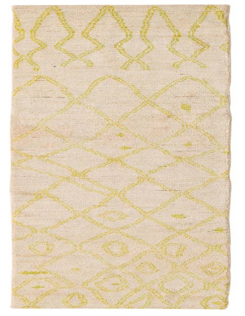 Detail image of 2' 4 x 9' 10 Hand Knotted Darya Wool Runner Rug