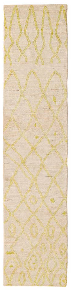 Detail image of 2' 4 x 9' 10 Hand Knotted Darya Wool Runner Rug