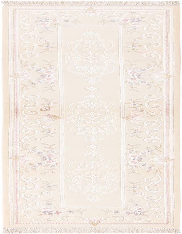 Detail image of 2' 9 x 9' 8 Hand Knotted Darya Wool Runner Rug