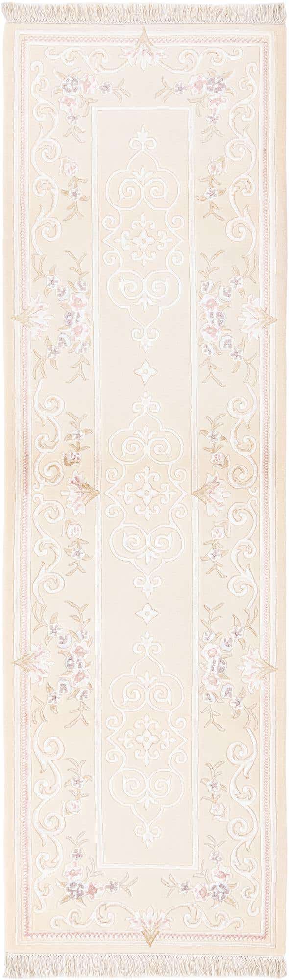 2' 9 x 9' 8 Hand Knotted Darya Wool Runner Rug