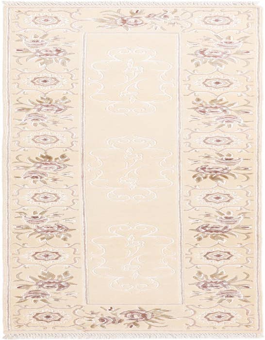 Detail image of 2' 7 x 9' 7 Hand Knotted Darya Wool Runner Rug
