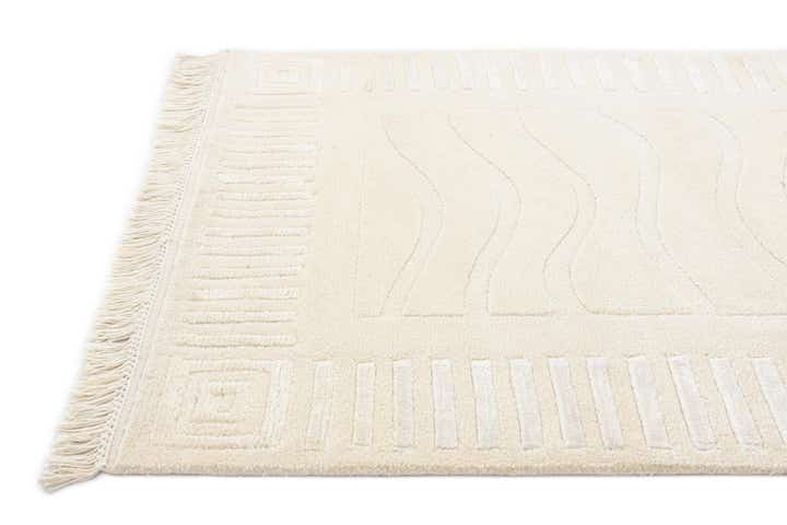 2' 9 x 10' Hand Knotted Darya Wool Runner Rug