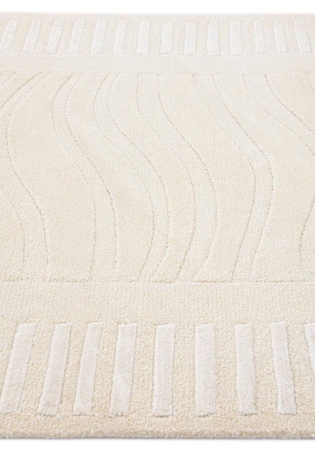 Detail image of 2' 9 x 10' Hand Knotted Darya Wool Runner Rug