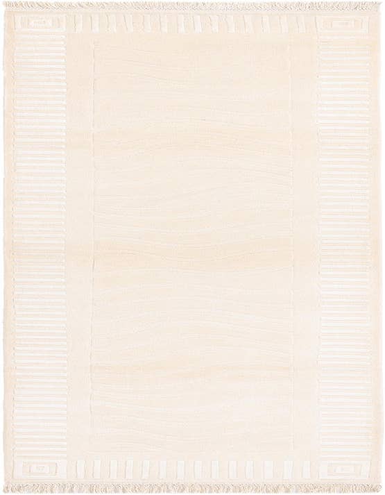 Detail image of 2' 9 x 10' Hand Knotted Darya Wool Runner Rug