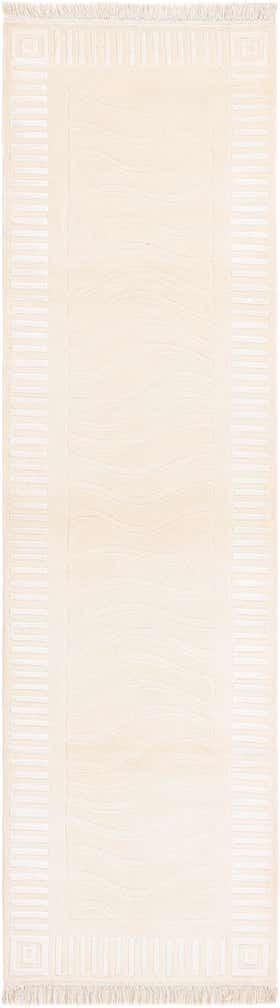2' 9 x 10' Hand Knotted Darya Wool Runner Rug
