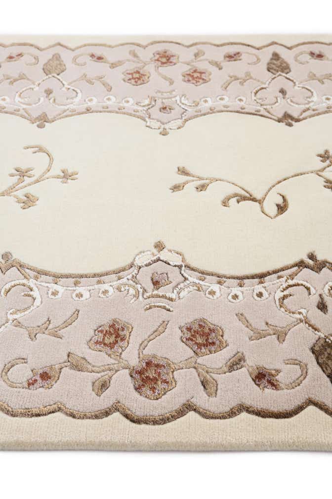 2' 9 x 9' 9 Hand Knotted Darya Wool Runner Rug