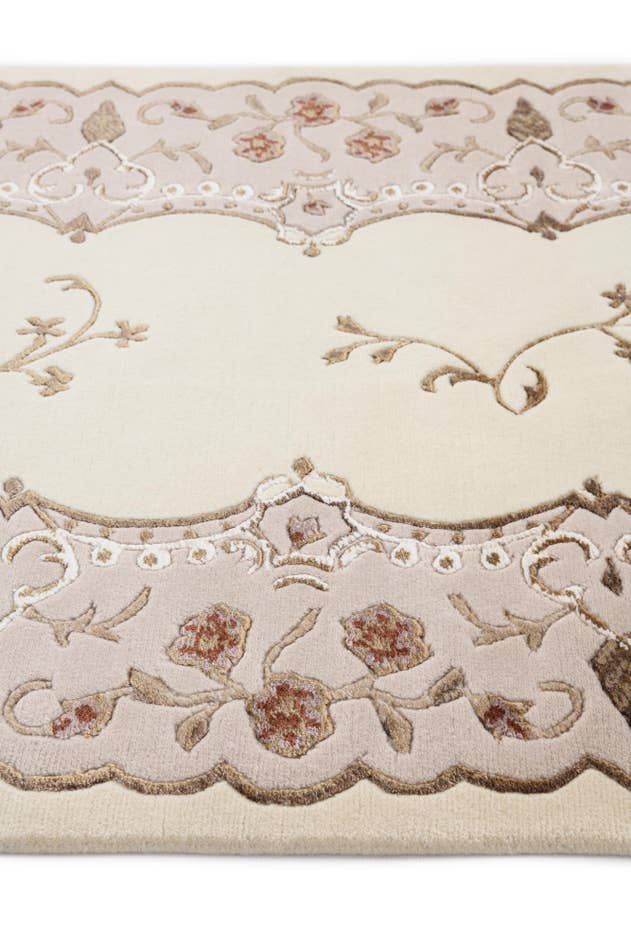 Detail image of 2' 9 x 9' 9 Hand Knotted Darya Wool Runner Rug