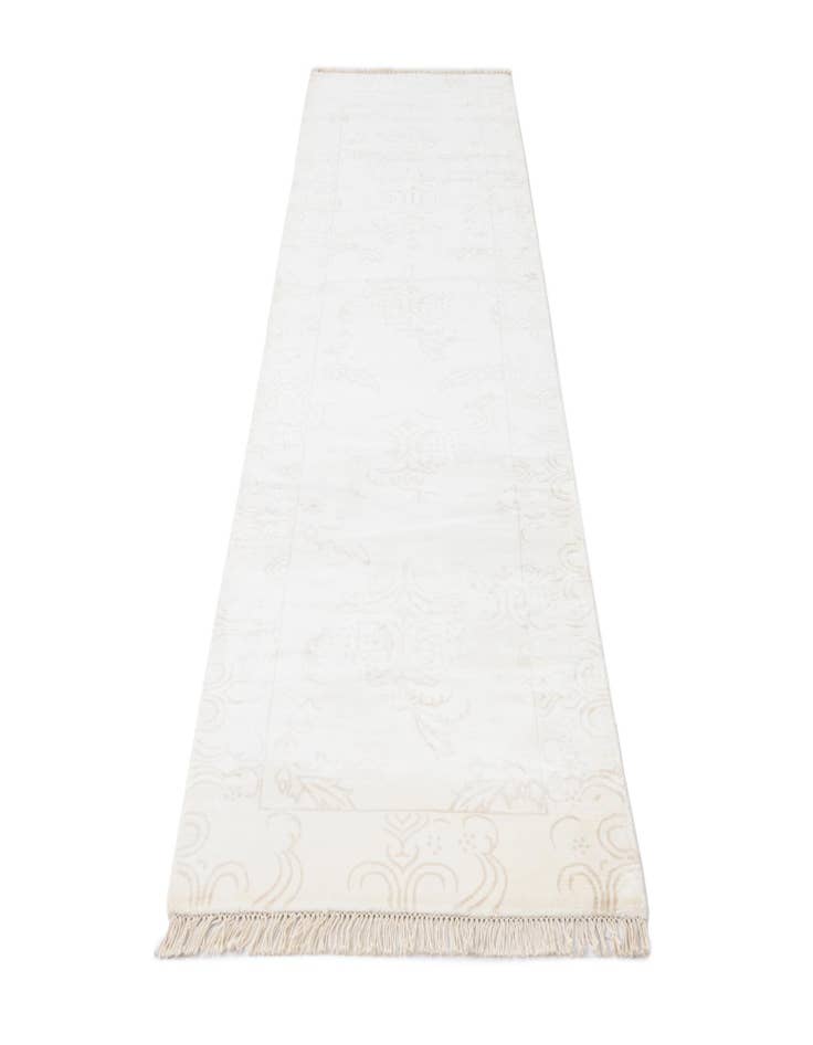 Detail image of 2' 8 x 9' 11  Hand Knotted Darya Wool Runner Rug