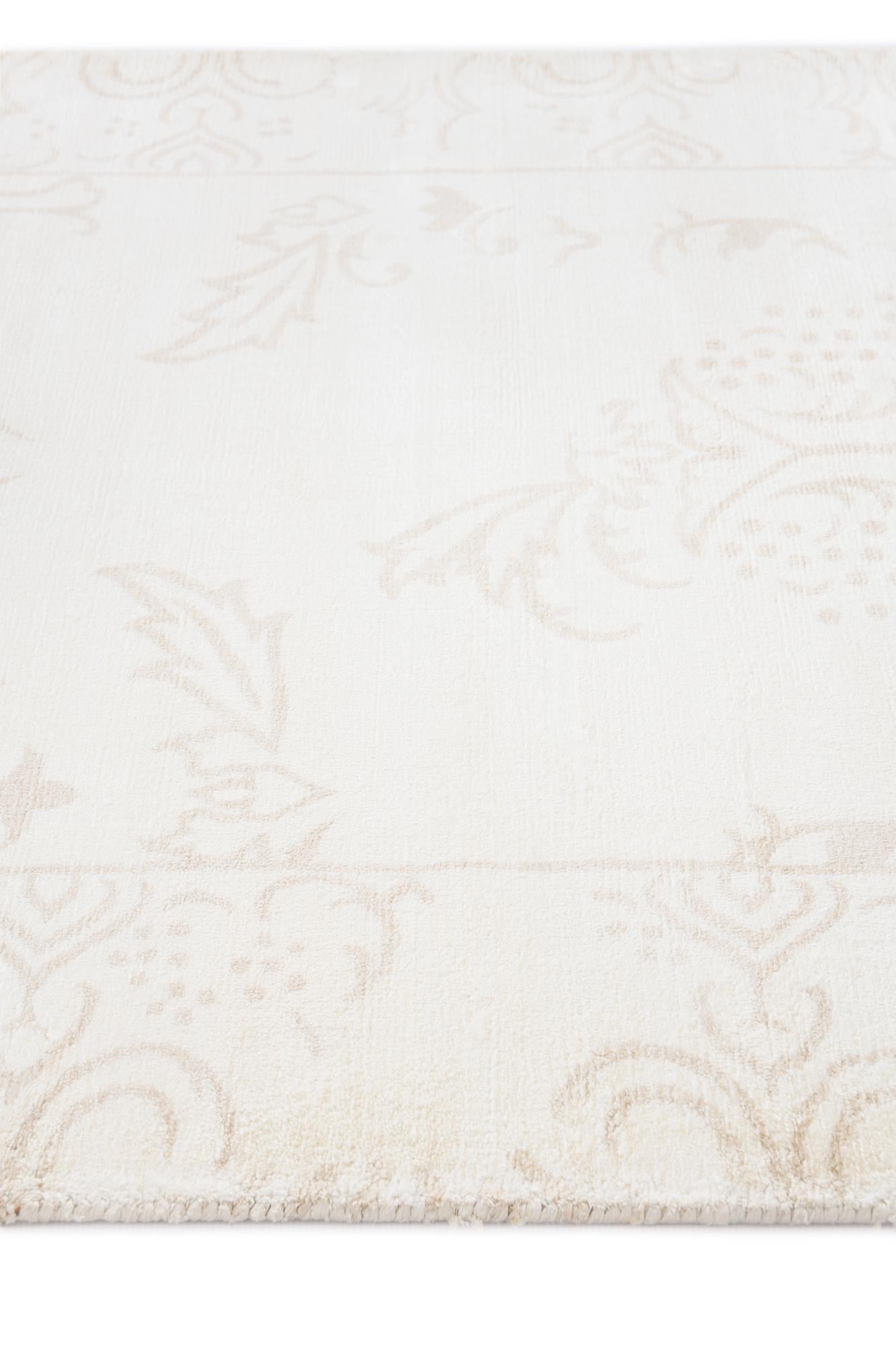 2' 8 x 9' 11 Hand Knotted Darya Wool Runner Rug