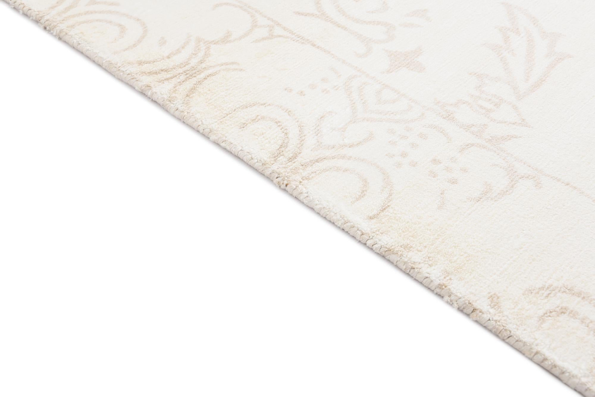 2' 8 x 9' 11 Hand Knotted Darya Wool Runner Rug