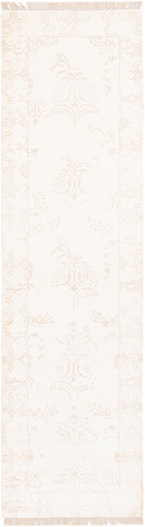 2' 8 x 9' 11 Hand Knotted Darya Wool Runner Rug