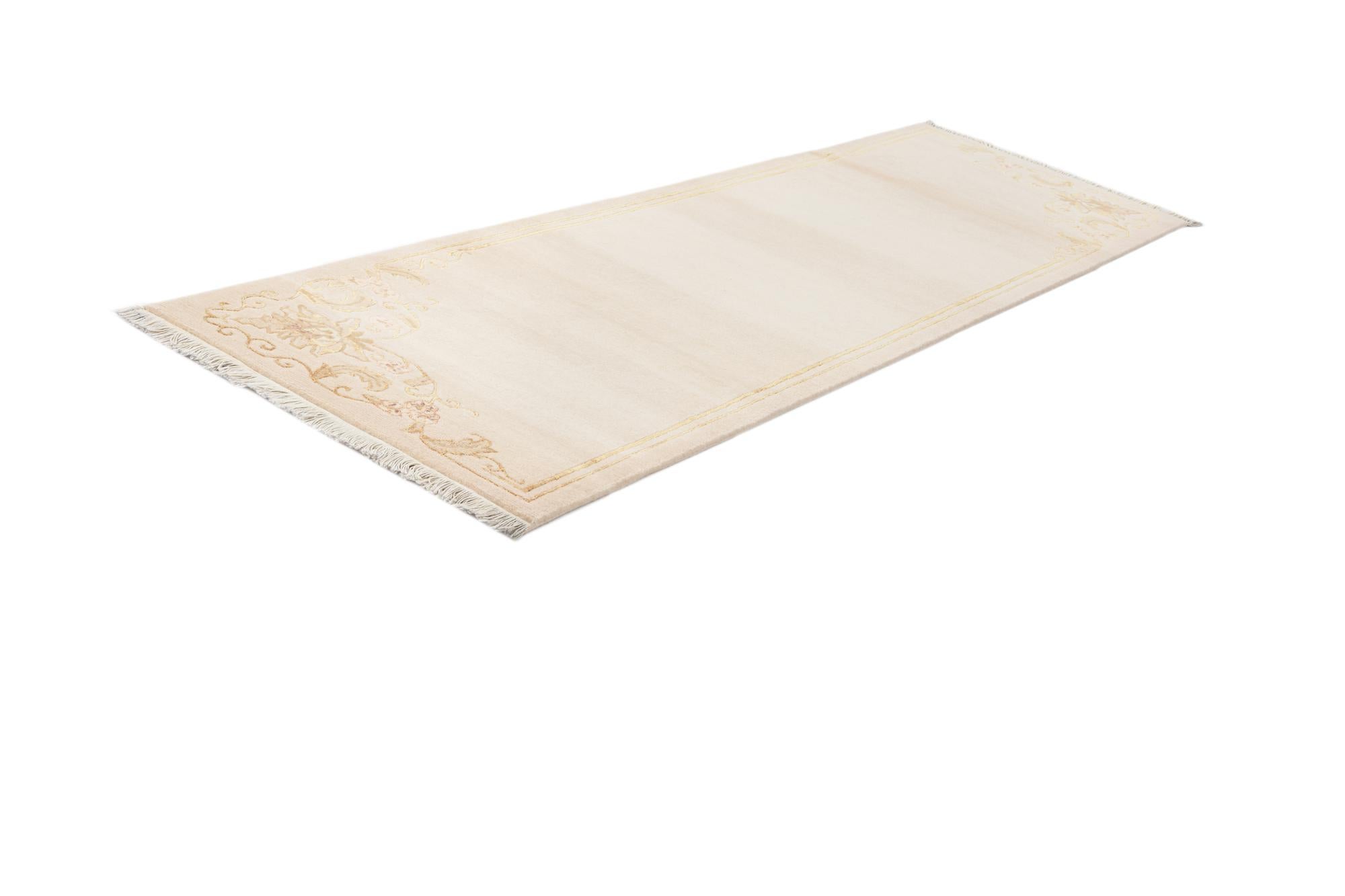 2' 9 x 9' 7 Hand Knotted Darya Wool Runner Rug