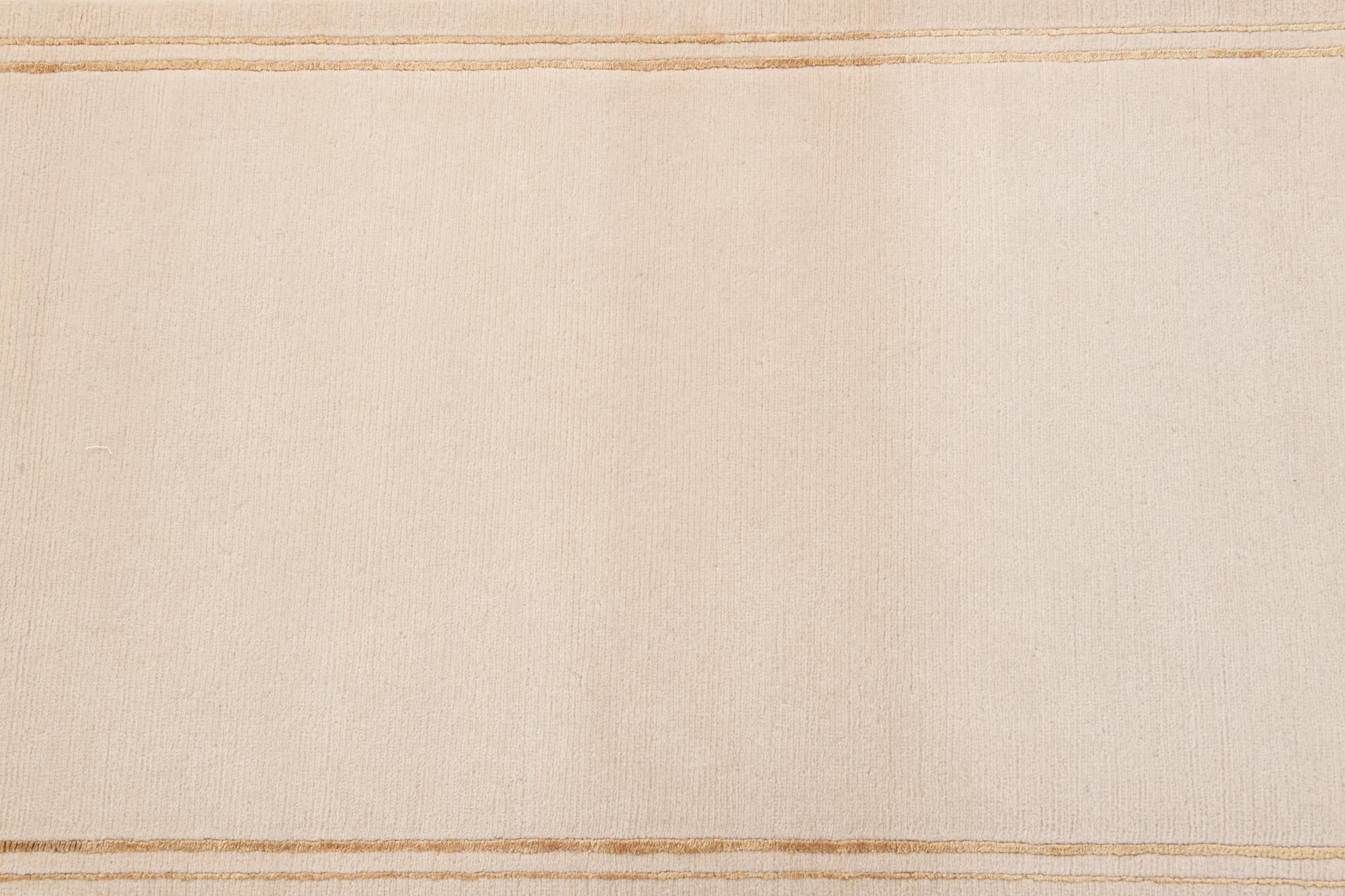2' 9 x 9' 7 Hand Knotted Darya Wool Runner Rug