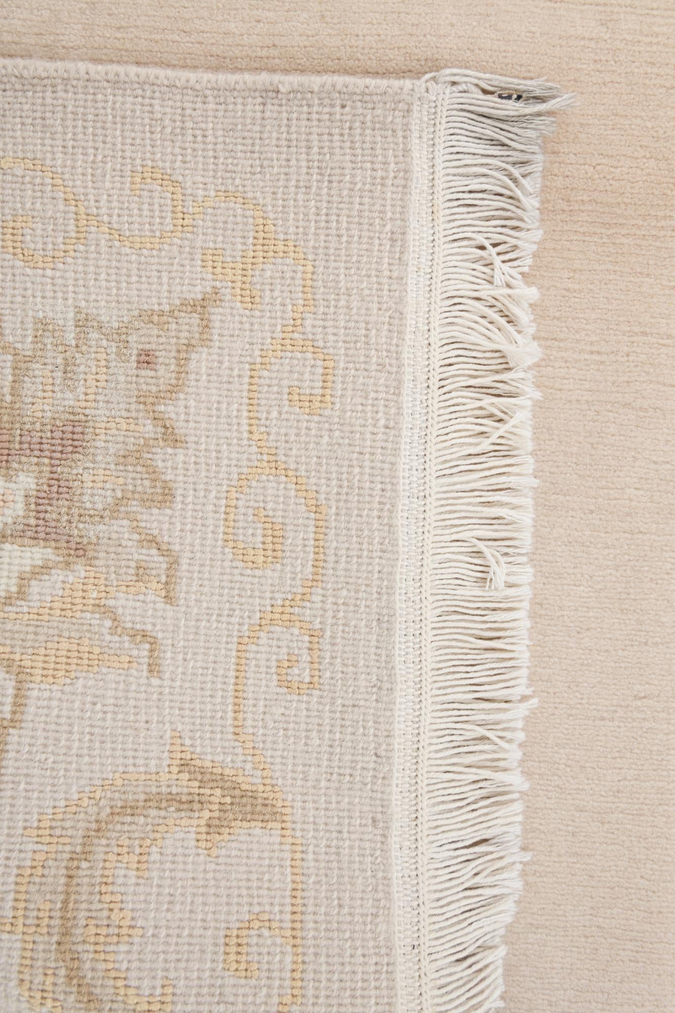 2' 9 x 9' 7 Hand Knotted Darya Wool Runner Rug