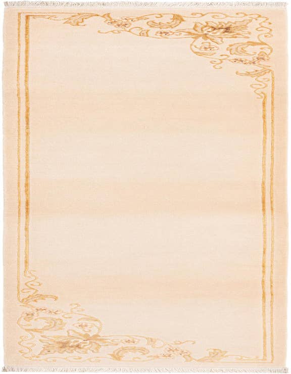 Detail image of 2' 9 x 9' 7 Hand Knotted Darya Wool Runner Rug