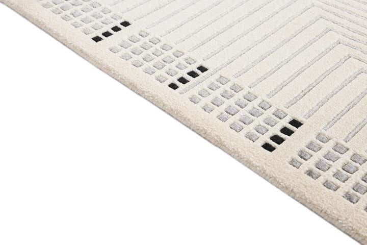 2' 8 x 9' 11 Hand Knotted Darya Wool Runner Rug