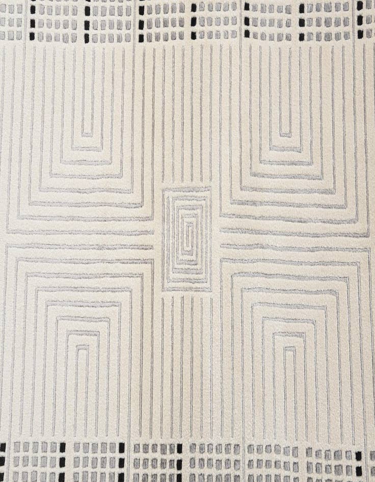 Detail image of 2' 8 x 9' 11  Hand Knotted Darya Wool Runner Rug