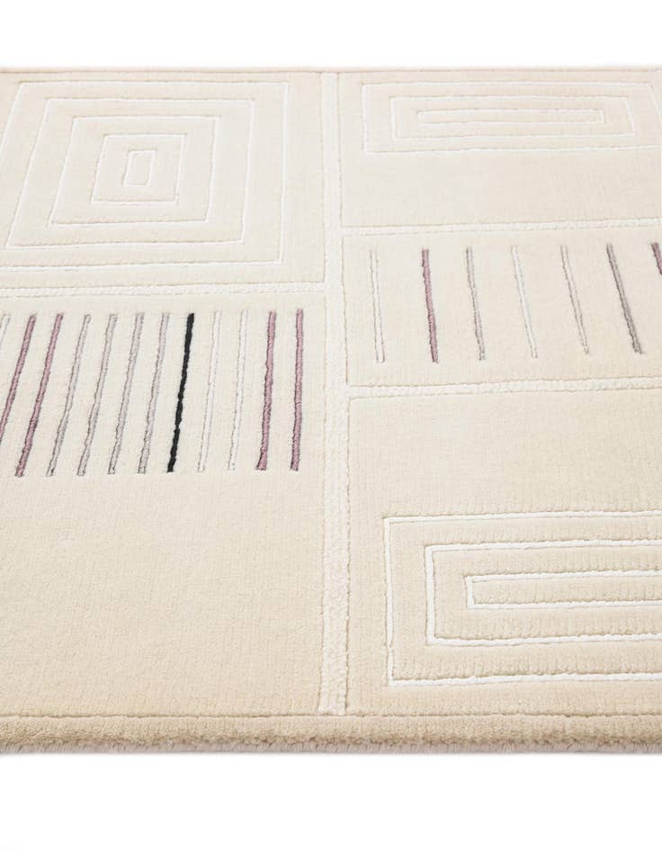 Detail image of 2' 7 x 9' 7  Hand Knotted Darya Wool Runner Rug