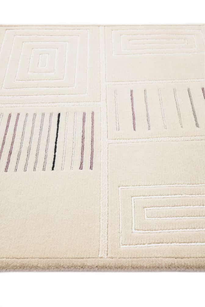 2' 7 x 9' 7 Hand Knotted Darya Wool Runner Rug