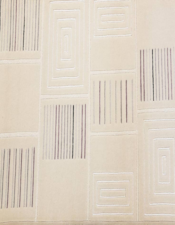 Detail image of 2' 7 x 9' 7  Hand Knotted Darya Wool Runner Rug