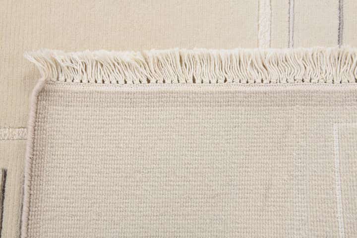 2' 7 x 9' 7 Hand Knotted Darya Wool Runner Rug