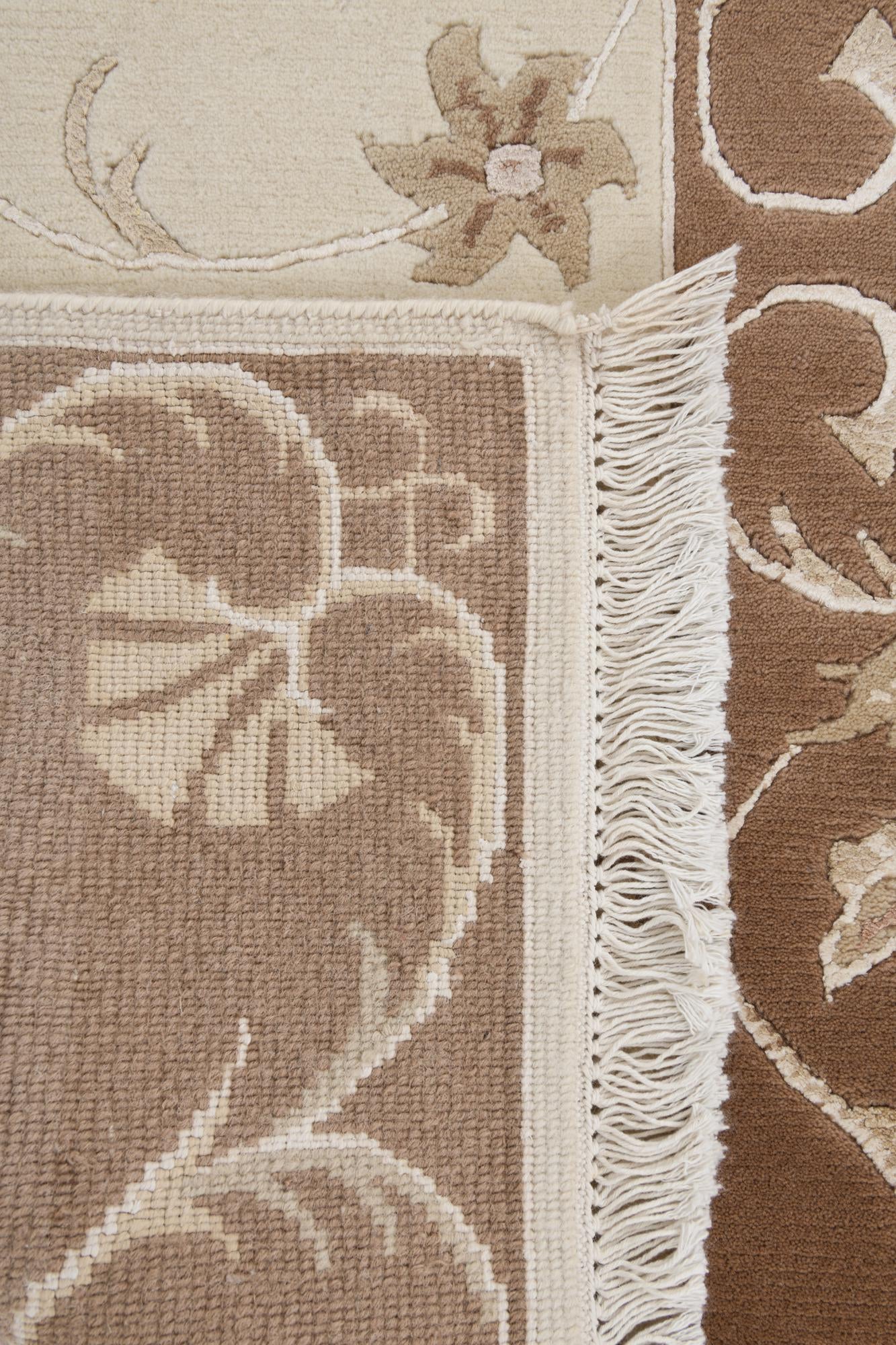 2' 7 x 9' 9 Hand Knotted Darya Wool Runner Rug