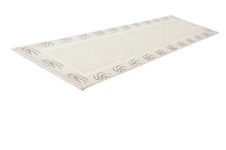 Detail image of 2' 8 x 9' 9 Hand Knotted Darya Wool Runner Rug