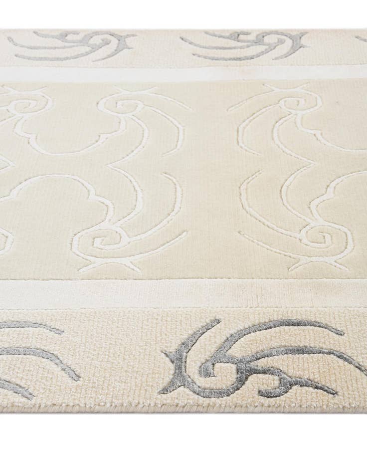 Detail image of 2' 8 x 9' 9 Hand Knotted Darya Wool Runner Rug