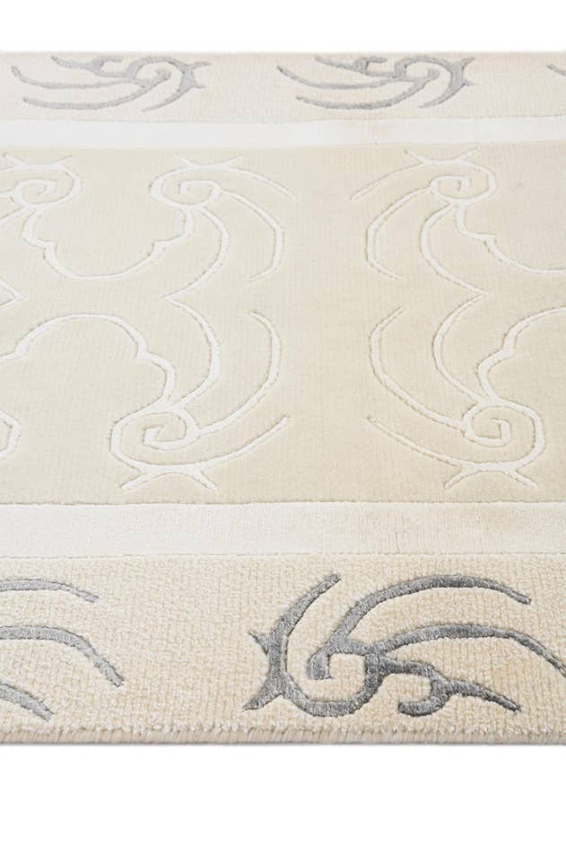 Detail image of 2' 8 x 9' 9 Hand Knotted Darya Wool Runner Rug