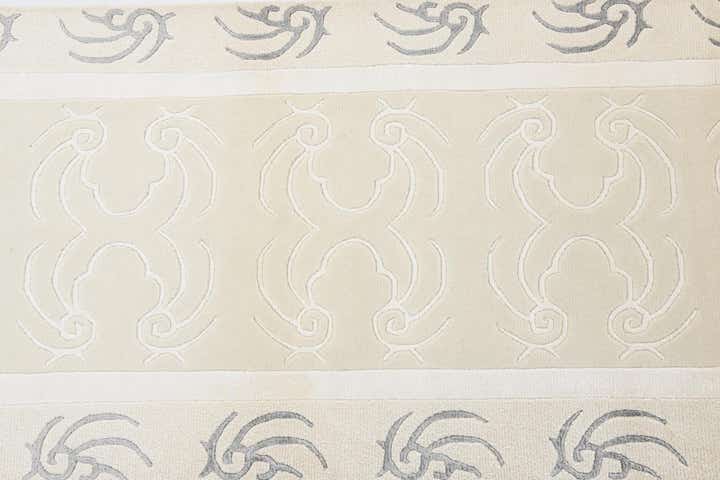 2' 8 x 9' 9 Hand Knotted Darya Wool Runner Rug