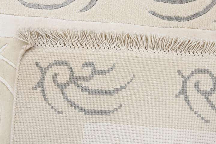 2' 8 x 9' 9 Hand Knotted Darya Wool Runner Rug
