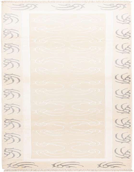 2' 8 x 9' 9 Hand Knotted Darya Wool Runner Rug