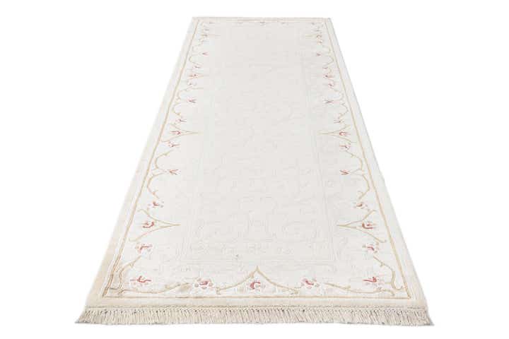 2' 9 x 9' 7 Hand Knotted Darya Wool Runner Rug