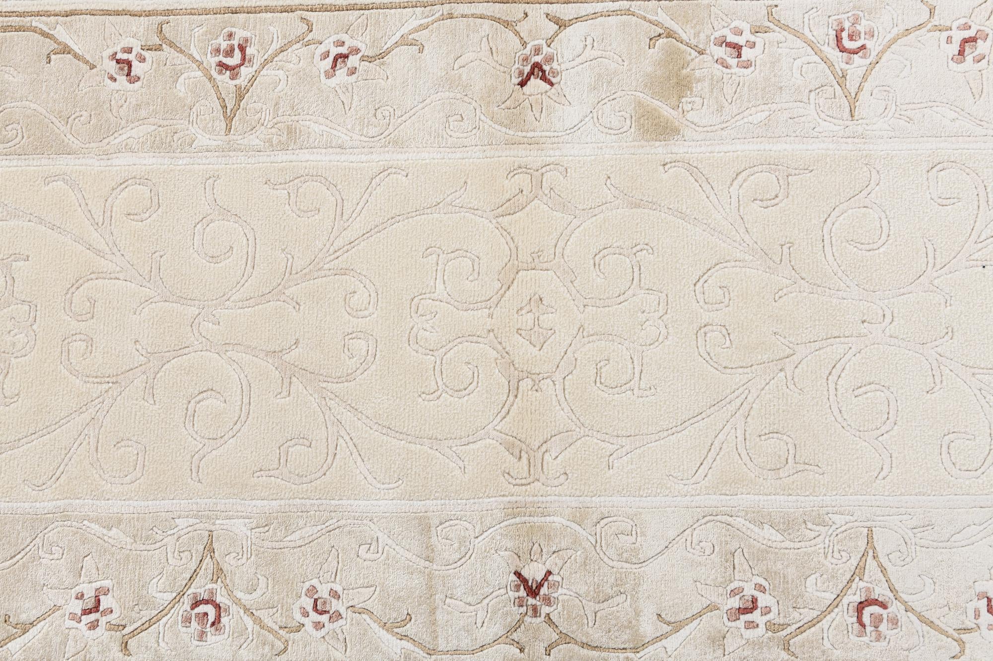 2' 9 x 9' 7 Hand Knotted Darya Wool Runner Rug