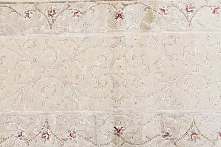 2' 9 x 9' 7 Hand Knotted Darya Wool Runner Rug