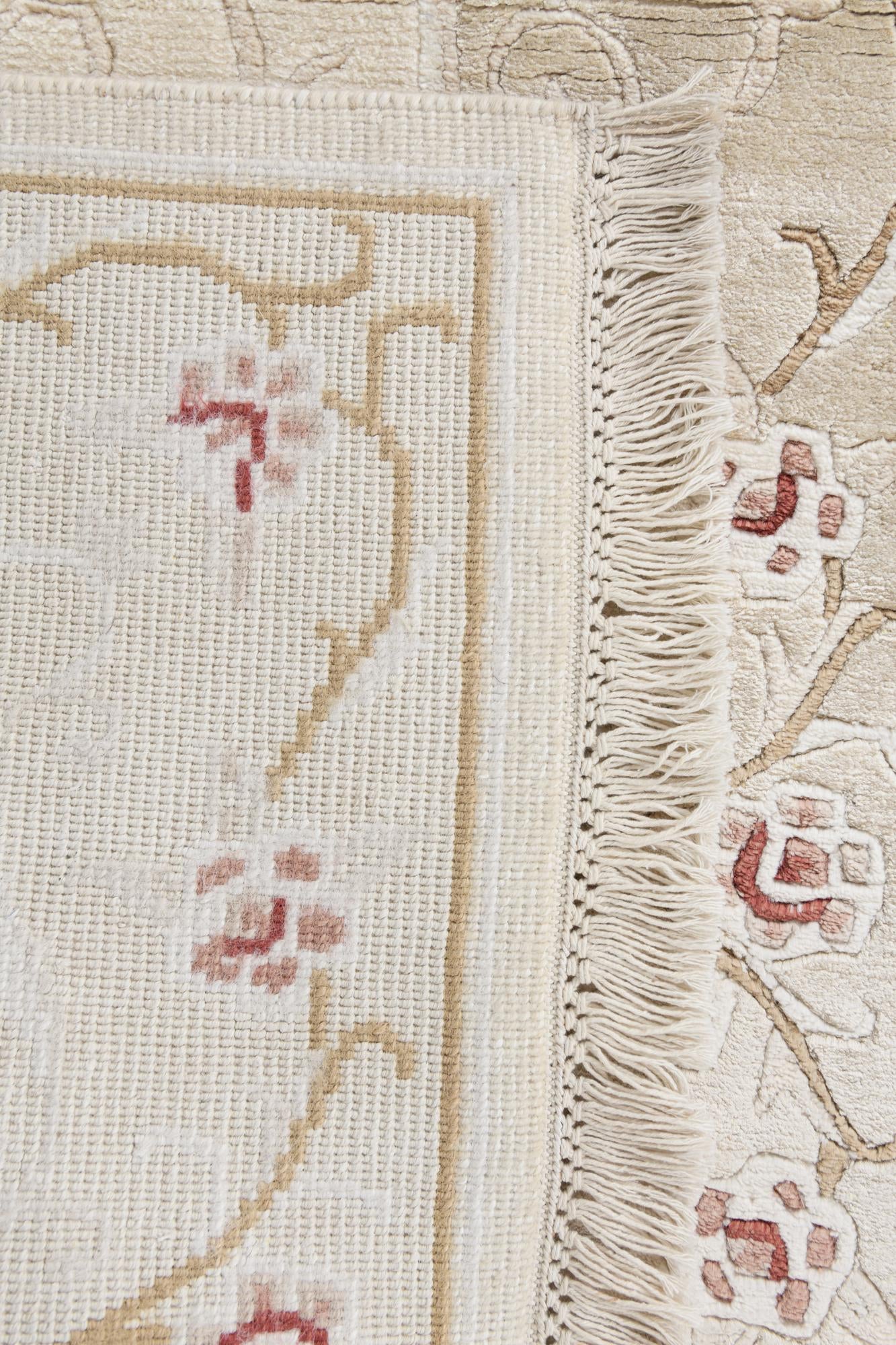 2' 9 x 9' 7 Hand Knotted Darya Wool Runner Rug