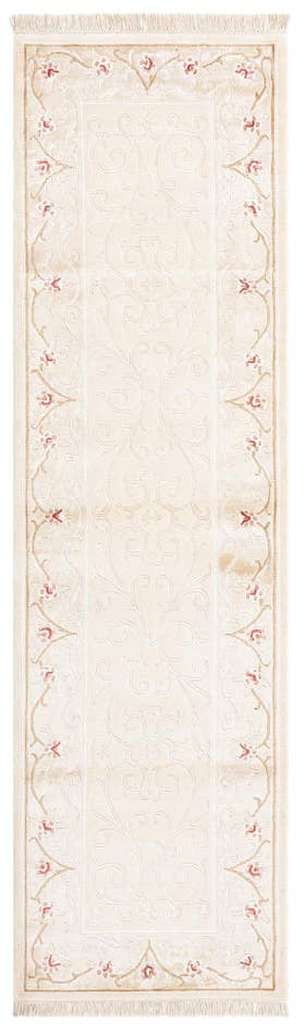 Detail image of 2' 9 x 9' 7 Hand Knotted Darya Wool Runner Rug
