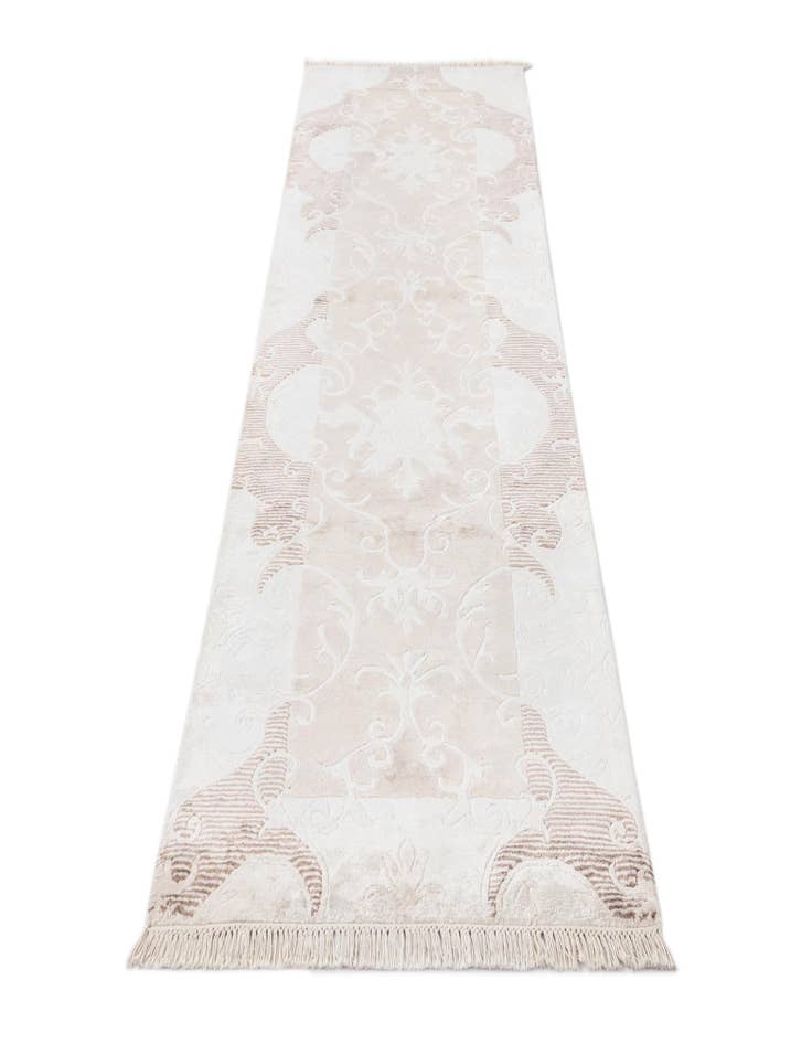 Detail image of 2' 9 x 9' 4  Hand Knotted Darya Wool Runner Rug