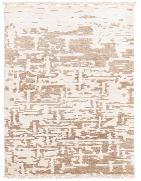 Detail image of 2' 8 x 9' 10 Hand Knotted Darya Wool Runner Rug