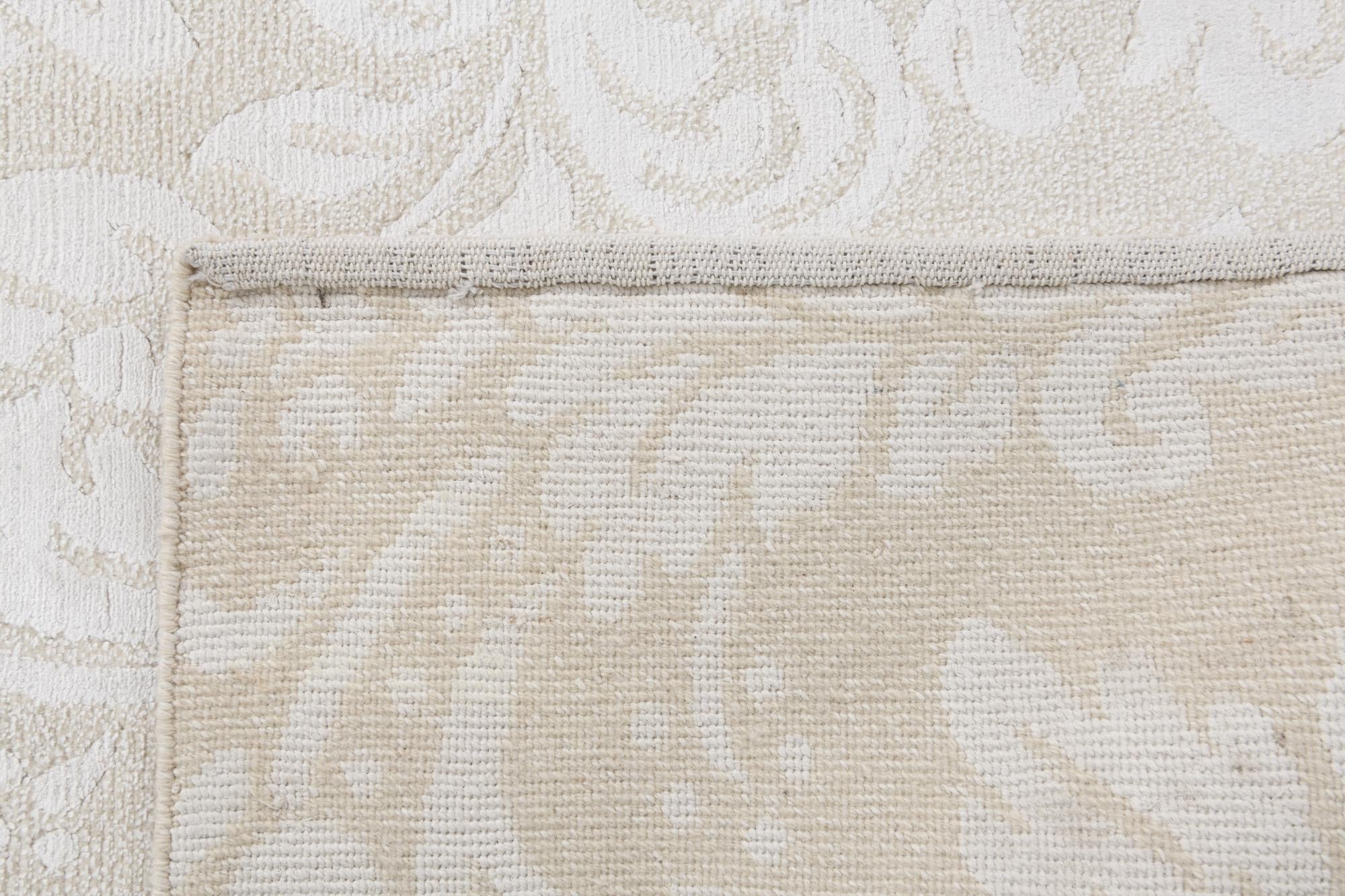 2' 9 x 9' 10 Hand Knotted Darya Wool Runner Rug