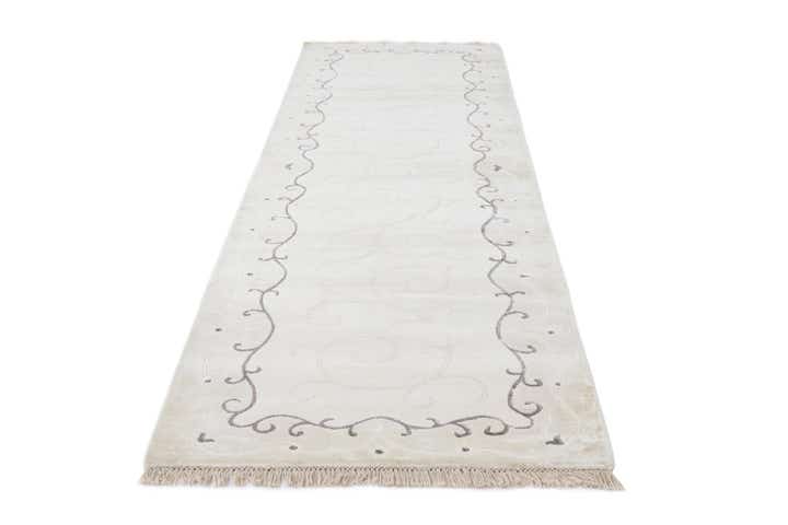 2' 8 x 9' 9 Hand Knotted Darya Wool Runner Rug