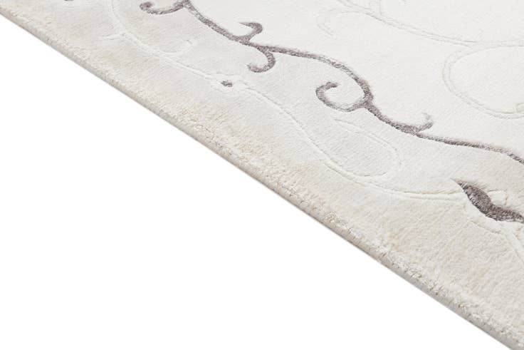 Detail image of 2' 8 x 9' 9 Hand Knotted Darya Wool Runner Rug