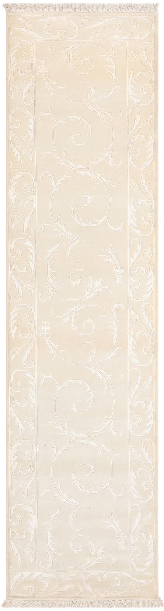 3' 3 x 13' Hand Knotted Darya Wool Runner Rug