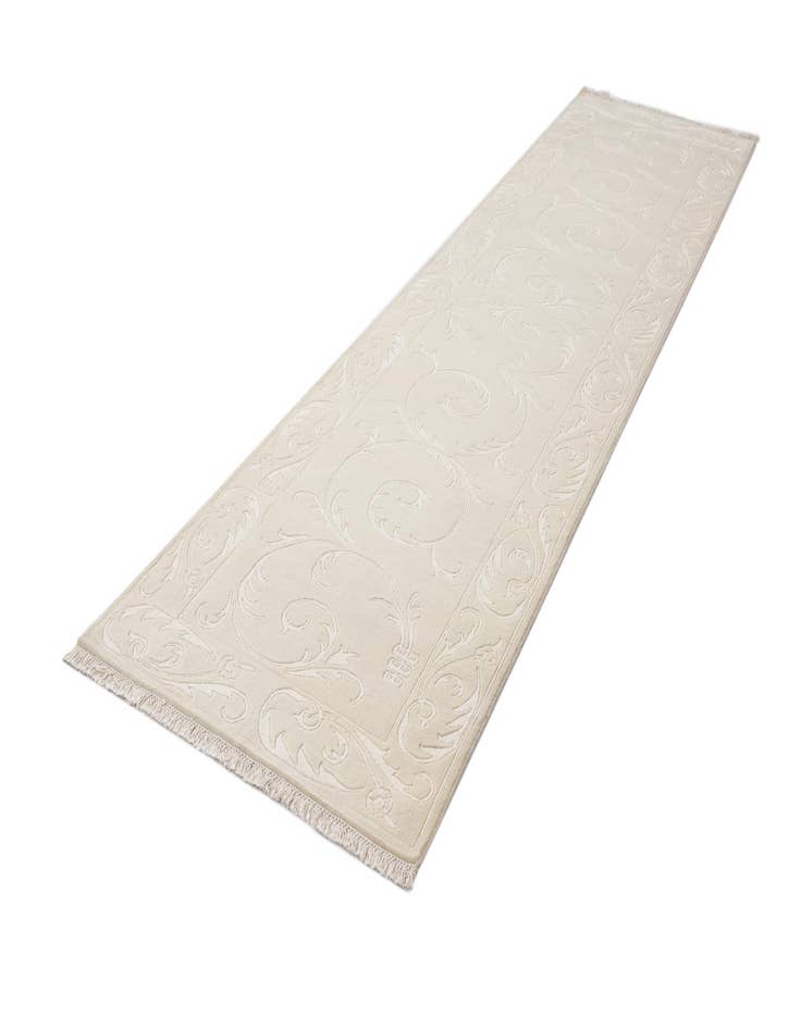 Detail image of 3' 3 x 13' 1  Hand Knotted Darya Wool Runner Rug