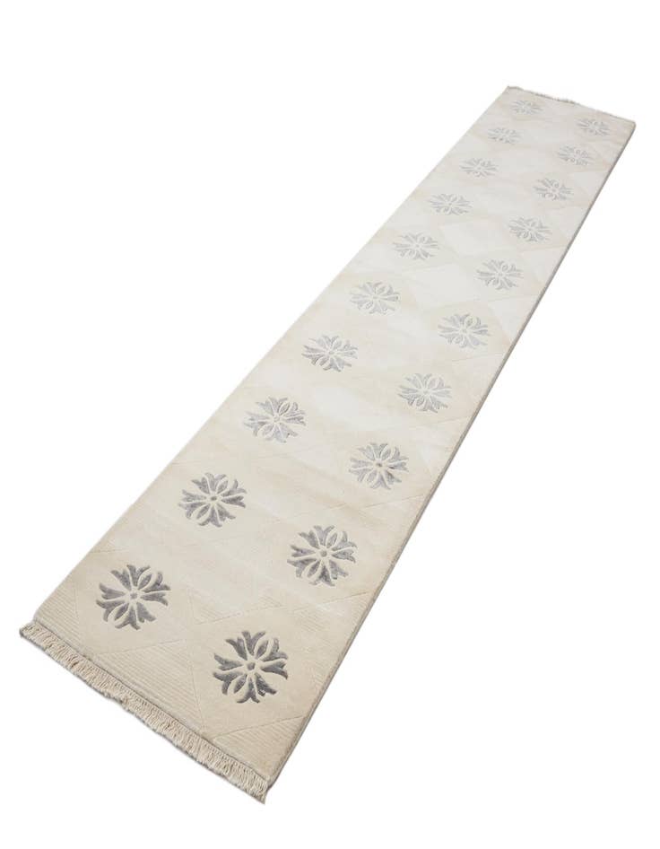 Detail image of 2' 8 x 13' 7  Hand Knotted Darya Wool Runner Rug